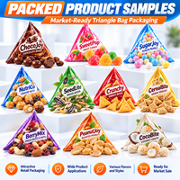 Machine d'emballage automatique VFFS pour petits grains, noix, arachides, pop-corn, snacks, chocolats et chips