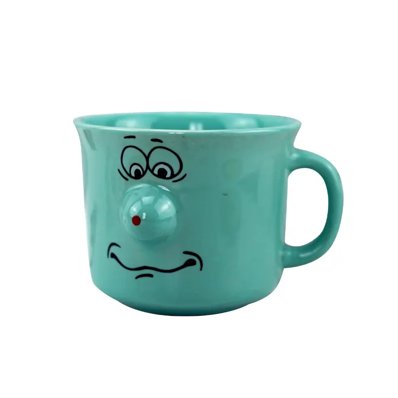 Tazza da caffè con Logo in ceramica, tazza da tè personalizzata, Retro blu creativo, tazza da tè