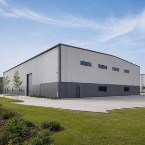 Bâtiment d'entrepôt préfabriqué en structure métallique légère SUNRISE TOPPRE pour la construction industrielle - Product Image 1