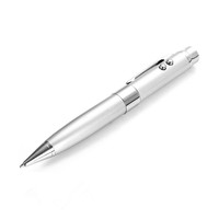 Cadeau promotionnel multifonctionnel en métal, gravure personnalisée, impression colorée, logo, pointeur laser, stylo à bille, clé USB