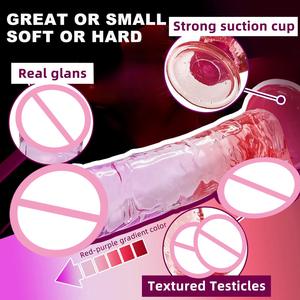Dildo Realista Enorme y Suave de TPE Portátil con Ventosa, Material Seguro para el Cuerpo, Cinlan, Juego con Manos Libres - Product Image 4