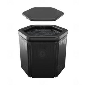 Meilleur bain plongeant froid portable avec refroidisseur Bain de glace en stock avec logo gratuit Baignoire de glace de qualité et accessoires - Product Image 3