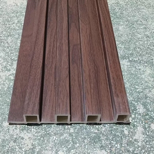 Panneaux muraux décoratifs rainurés en WPC modernes, imperméables, durables, en plastique, pour l'intérieur, de la marque Rongke OEM - Product Image 2