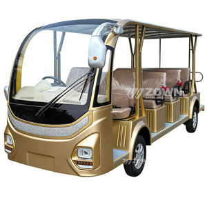 Bus de tourisme électrique 14 places, entièrement fermé, pour visites de ville classiques, avec sièges multiples - Product Image 5