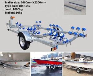 Offres Spéciales haute qualité peut charger des remorques de <span class=keywords><strong>bateau</strong></span> de <span class=keywords><strong>750</strong></span> <span class=keywords><strong>kg</strong></span> avec le rouleau - Product Image 4