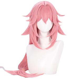 Original God <span class=keywords><strong>Yae</strong></span> God Son Cos <span class=keywords><strong>peluca</strong></span> Universal Rice Wife City Nashida Wendy Wind God Baba cubierta de cabeza de alambre de alta temperatura - Product Image 4