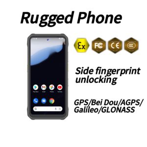 Teléfono Móvil Inteligente Resistente al Agua con Pantalla Táctil Capacitiva de 6.56 Pulgadas, Sistema Operativo Android 14, 8 GB + 128 GB, USB, WiFi, 4G, GPS, para Exteriores - Product Image 2