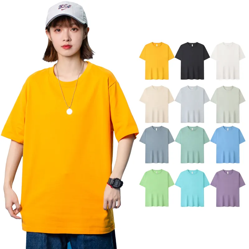 Comfortable Wholesale 100% Cotton Plus Size Custom Blank Casual Clothes Sublimation White T Shirt For Men Summer