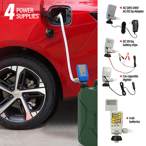 Buse automatique 3.2GPM Pompe de transfert de carburant à piles avec Construction-FN802 en plastique - Product Image 4