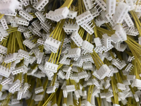 Câble de raccordement pré-crimé rouge et blanc pour carte PCB, assemblage électronique OEM