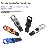 Support de téléphone pliable en alliage de zinc, support portable pour tablette, fidget spinner anti-stress, accessoire de bureau pour le travail et les études