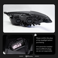 Feux de voiture AKD pour Ford Fusion, phares 2017-2020, phares LED Mondeo, signal dynamique, animation DRL, modèles BMW modifiés