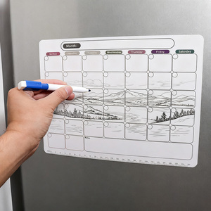 Planificateur magnétique effaçable à sec pour réfrigérateur, idéal pour la famille et la <span class=keywords><strong>cuisine</strong></span> – Nouveauté très prisée pour photos de paysages extérieurs - Product Image 5