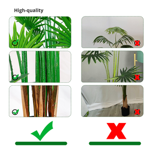 Planta Artificial de Areca, Ecológica, Hecha a Mano, de Plástico, 5m (Opcional), Decoración Tropical para Interiores y Exteriores - Product Image 3