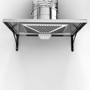 <span class=keywords><strong>Hotte</strong></span> aspirante électrique murale en acier inoxydable, personnalisable OEM/ODM, à faible bruit et économe en énergie, très rentable pour cuisine - Product Image 1