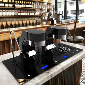 Multifunctional 3 in 1 Double Commercial Desktop Coffee Machine Under Counter Espresso Machine - Product Image 2