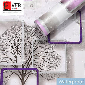 Sparadrap muraux en vinyle amovibles, papier peint autocollant de carrelage 3D pour salle de bains - Product Image 3