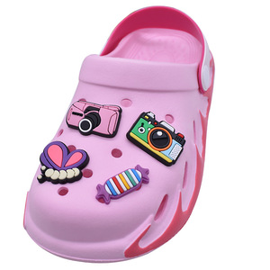 Breloques de chaussures en PVC 2D mignonnes et tendance, décorations de sabots Kawaii sur le thème des desserts, animaux et fleurs, durables, personnalisables en couleur et <span class=keywords><strong>taille</strong></span> - Product Image 3