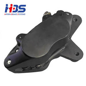 Étrier <span class=keywords><strong>de</strong></span> <span class=keywords><strong>frein</strong></span> avant gauche OEM 41300095 pour H-arley Softail FXBB Street Bob <span class=keywords><strong>peint</strong></span> en noir - Product Image 4