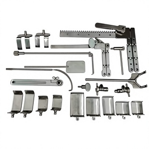 Ensemble de rétracteurs pour chirurgie thoracique avancée, lames interchangeables, autoclavables, instruments médicaux en acier inoxydable - Product Image 1