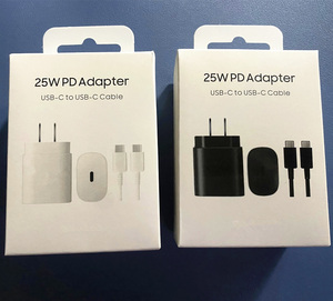 Siêu Nhanh Chóng Sạc Loại C, 25W USB C Tường Sạc, Cổng Kép Nhanh Chóng Sạc Khối Đối Với Samsung Galaxy S22/S22 Siêu/S22 +/S21 - Product Image 1