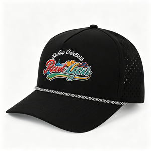 Custom 5 Panel Snapback Baseball Cap, Embroidered Flat Brim Hat, Trucker Golf Sports Caps OEM - Product Image 2