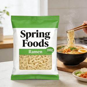 Fideos Instantáneos de Trigo Duro de Marca Privada OEM, Bajos en Sodio, en Bolsa a Granel, Fórmula y Empaque Personalizados - Product Image 3
