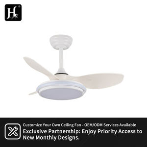 Latest Modern LED <b>Ceiling</b> <b>Fan</b> <b>Light</b> for Living Room Bedroom Creative Design 3 Blades DC Motor <b>Remote</b> <b>Control</b> Metal Lamp Body - Product Image 6