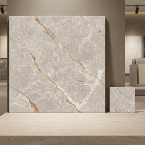 Carreaux de sol en porcelaine Nano polie Marfil Crema de qualité villa, 2x2 pieds, en céramique à base de sel soluble - Product Image 2