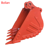 Pabrik Sumber Penyedia Dukungan untuk Bucket Standar 0,5-2 m³ yang Dapat Disesuaikan untuk Excavator 10-30 Ton 320C 320D 323D 323GC PC210 EC210 EC240 250