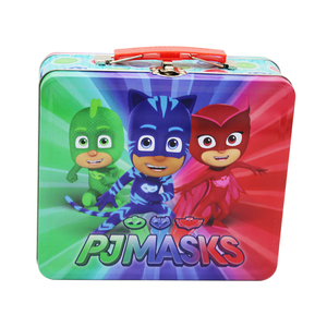 Hộp Ăn Trưa Cho Trẻ Em, Hộp Ăn Trưa Hình Chữ Nhật, Tinbox Với Nắp Xử Lý - Product Image 4