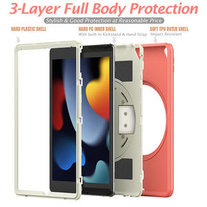 Parachoques de TPU y plástico duro, combo híbrido para <span class=keywords><strong>iPad</strong></span> de 10,2 pulgadas, <span class=keywords><strong>9</strong></span>. ª generación, 2019, 2020, 2021 - Product Image 5