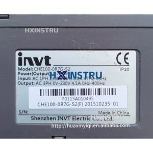 1 ชิ้น ใช้ในอินเวอร์เตอร์ CHE100-0R7G-S2 0.75KW 220V H - Product Image 5