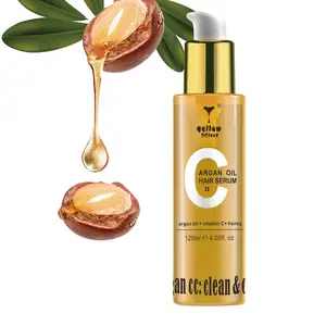 Private Label Nourish Repair Organic Argan Oil Hair Essential Oil Pure Hair Serum Treatment Morocco 100%