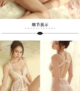 Дешевое женское кружевное сексуальное нижнее белье, Комплект эротического нижнего белья оптом - Product Image 6