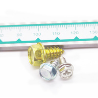 Vis à bois fraisées Torx en acier au carbone sur mesure, plaquées zinc jaune, pour panneaux de particules MDF et meubles