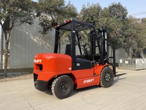 Carretilla elevadora HELI de China, carretilla elevadora diésel CPCD30 de 3 toneladas, mástil triple de 3M, 4M, 5M, 6M para carretilla elevadora de almacén de segunda mano a la venta - Product Image 6