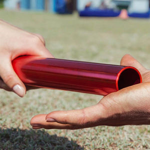 Bastón de Estafeta de Aluminio de 28 cm, Marca DZH, Modelo D38, para Juegos de Atletismo, para Jóvenes y Adultos, 58 g, Ligero - Product Image 5