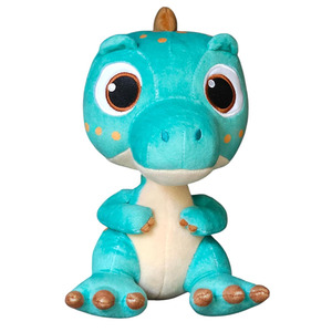7877 Peluche de <span class=keywords><strong>dinosaurio</strong></span> azul bebé personalizado, adorable, con manchas, juguete de peluche de animales con ojos grandes, regalos para niños, peluche de <span class=keywords><strong>dinosaurio</strong></span> bebé - Product Image 1