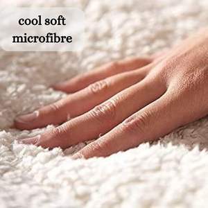 Ours en peluche de luxe Sherpa polaire super doux, chaud et douillet sur <span class=keywords><strong>matelas</strong></span> rehausseur de dessus réversible et microfibre fraîche - Product Image 3