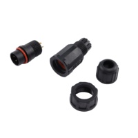 IP67 IP68 E10 prise mâle droite installable sur le terrain filetée 2-12 broches 5/8 "-27UNS connecteur étanche à vis standard américaine