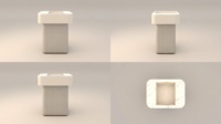 Vitrine à bijoux intégrée personnalisable et robuste, mobilier moderne pour bijouterie, éclairage LED chaud, showroom écologique
