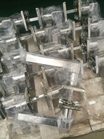 Norme européenne CE feu Mortaise Serrure à guillotine Hafele type serrure de porte OEM pour Hafele usine en Chine EN12209/ DIN18250/DIN18251