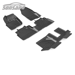 แผ่นรองพื้นรถยนต์กันน้ำ TPE สำหรับ Edge Escape Ranger Equinox ปี 2015-2019 ชุดเต็ม สไตล์สปอร์ต - Product Image 4