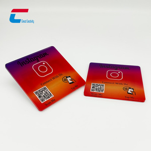 Acrylic lập trình NFC Google xem xét 213 menu Sticker Google đánh giá 13.56MHz NFC Google xem xét thẻ - Product Image 3