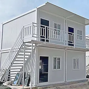 Shaneok Prefab Portable Expandable Flat Pack Modular Container Office Prefabricated Movable Mobile Container House
