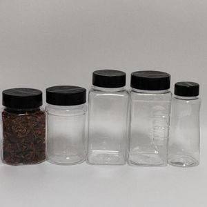 कारखाने प्रत्यक्ष बिक्री हेक्सागोनल 9 ओज हर्ब और मसाला उपकरण प्लास्टिक मसाला जार नमक और काली मिर्च शेकर बोतल - Product Image 5
