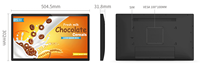 Tablet PC Android POE industrial de montaje en pared de 21,5 pulgadas sin cámara frontal y bisel estrecho Categoría de producto Tablet PC