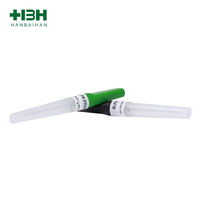 Aiguille droite de prélèvement sanguin de type stylo HBH (non applicable au Royaume-Uni)