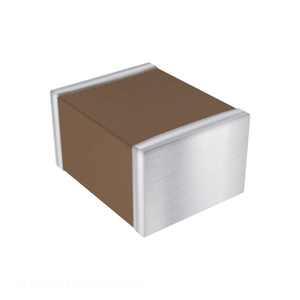 ตัวเก็บประจุ LD10ZD226MAB2A เซรามิก CER 22 uF 10V X5R 1210 1210 (3225เมตริก) 22 uF ยึดพื้นผิว MLCC - Product Image 1